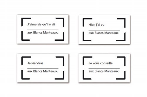 Concour Blanc Manteau